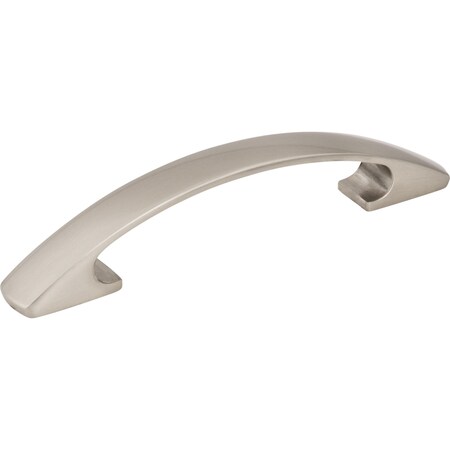 Elements 96 mm Center-to-Center Satin Nickel Arched Strickland Cabinet Pull 771-96SN